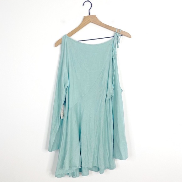 Free People Clear Skies Mini Tunic Shift Dress Small - Picture 4 of 8